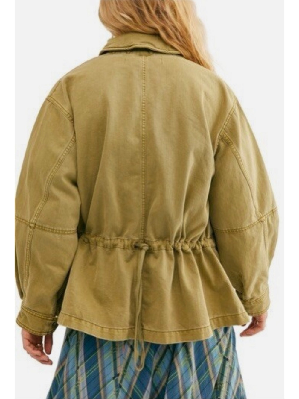 #1768 Free People Seize the Day utility jacket Large - Picture 3 of 7
